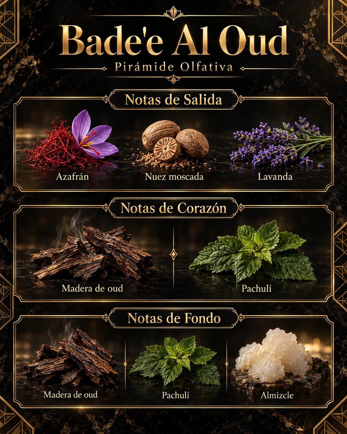 Lattafa Badee Al Oud – Oud for glory, vista 4 de 4